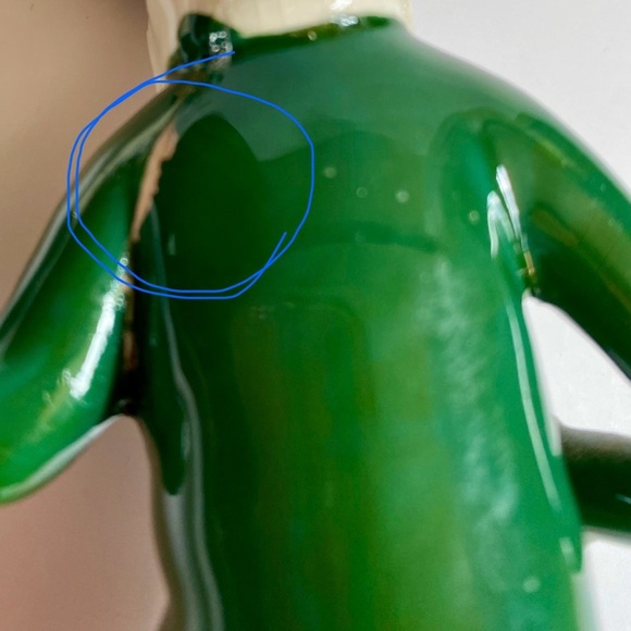 Vintage 1960’s Clown Hobo with Rhinestones Tie Tipping Hat Figurine Japan - Picture 9 of 9